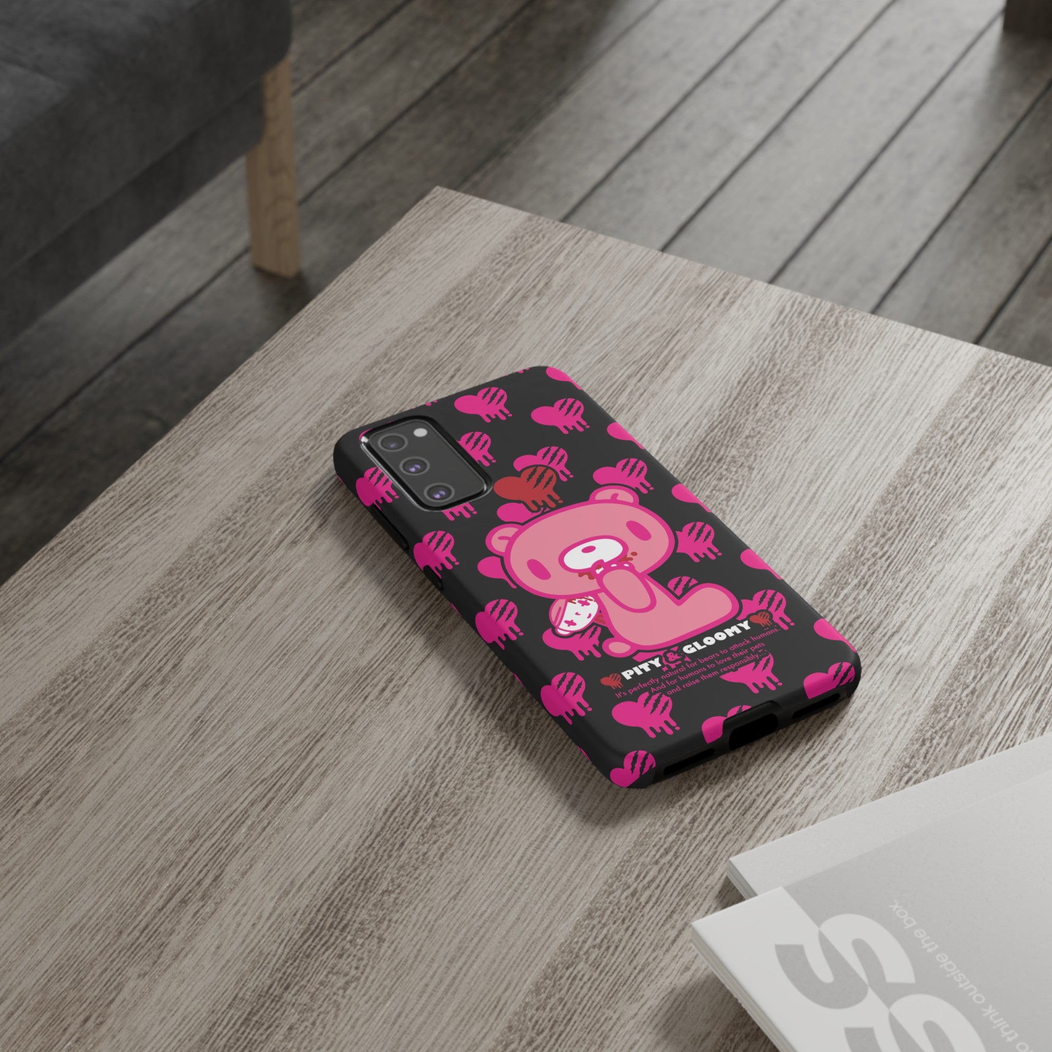 Gloomy Bear Pink Phone Case
